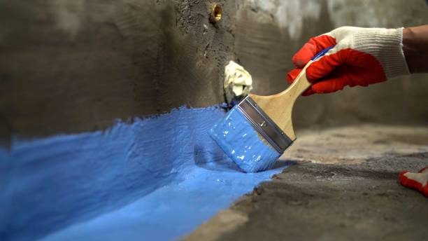SJ Waterproofing Pros commercial waterproofing team near Alexandria, VA